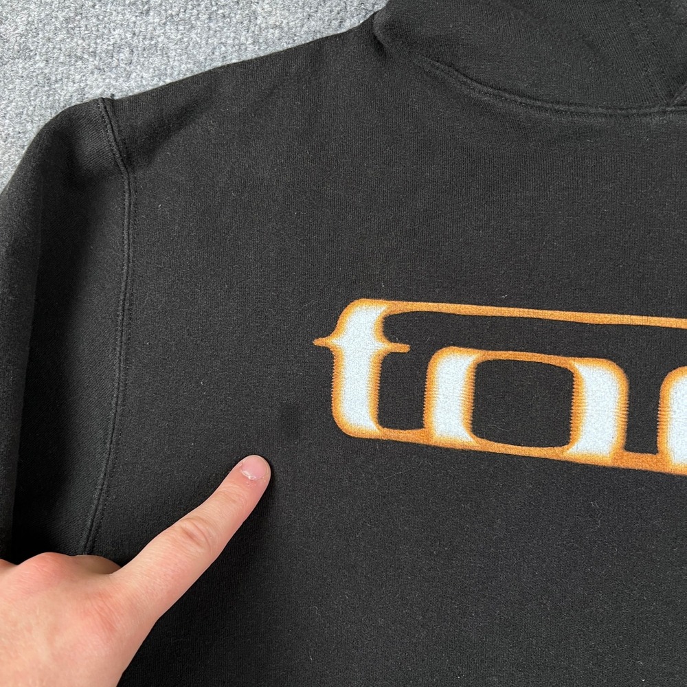 Tool Band Hoodie Mens M Black X Ray Man Pullover Sweatshirt Metal Music - Picture 9 of 10